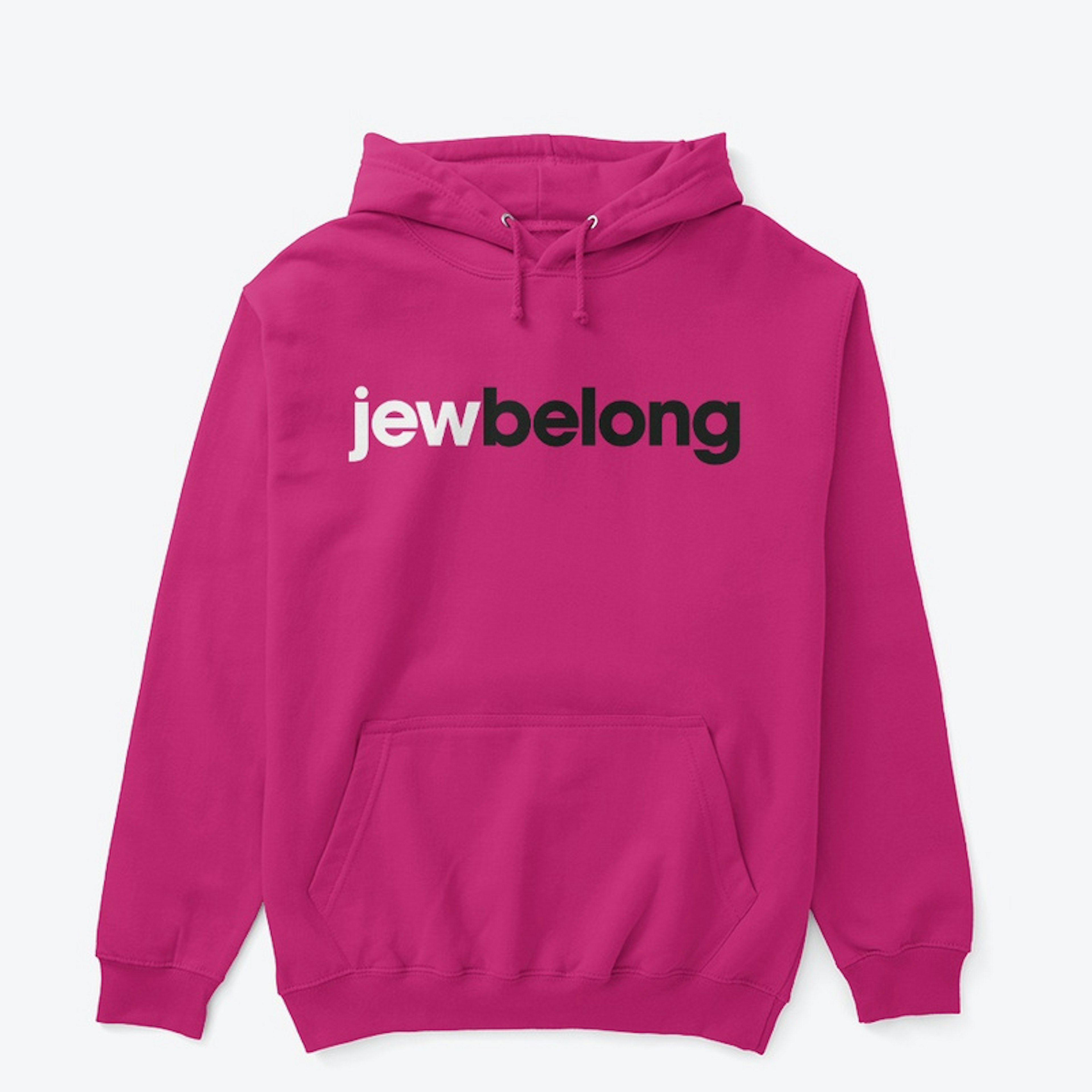 Hoodie with slogan on back