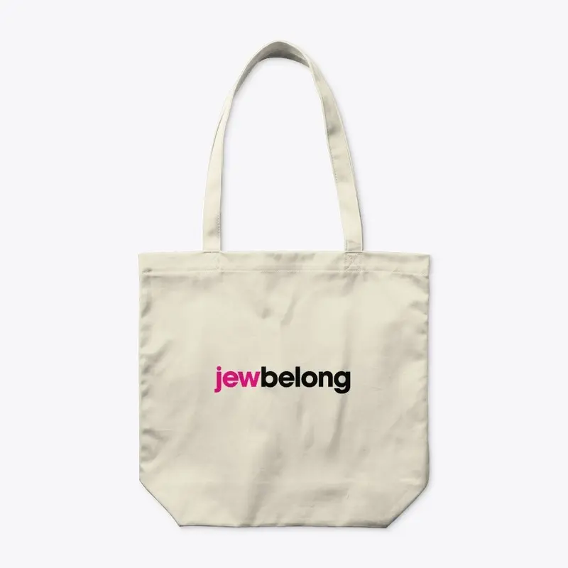 Organic tote with logo